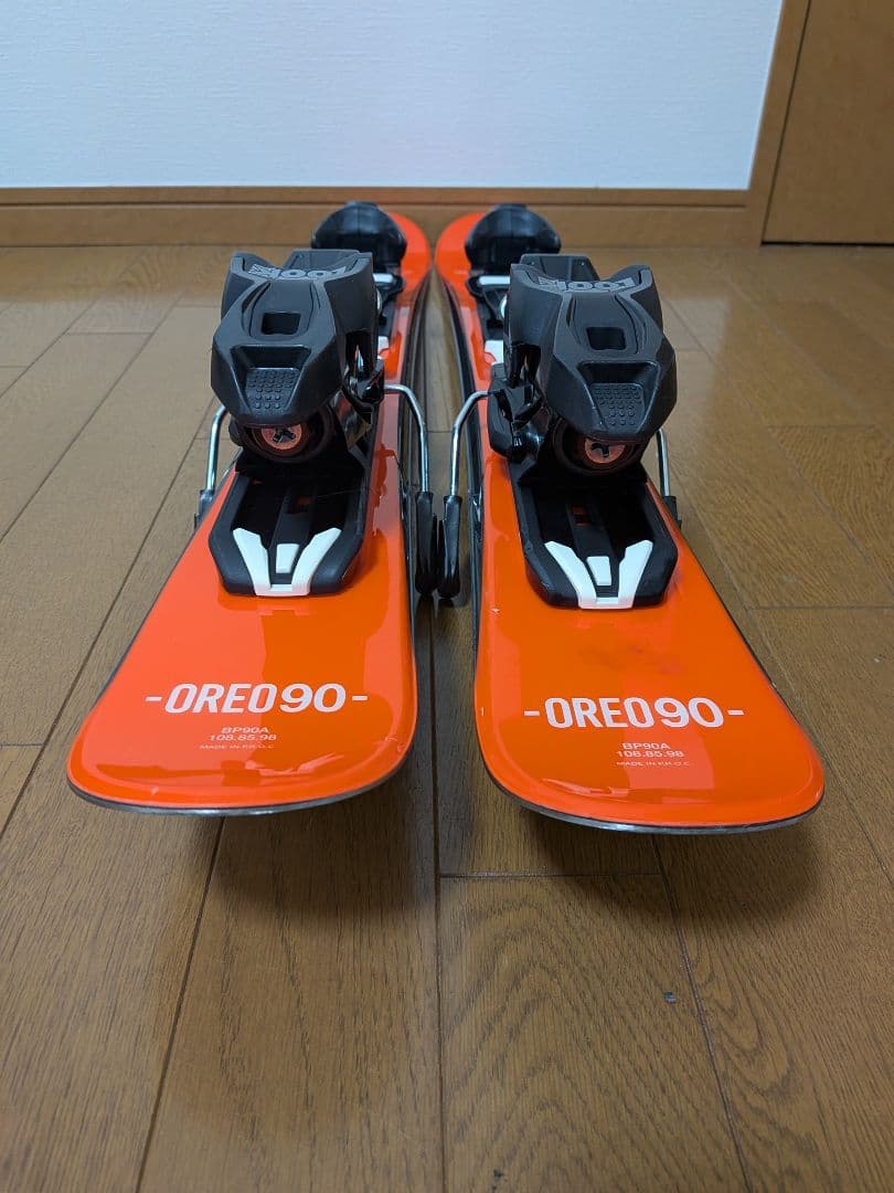 美品 SWALLOW ショートスキー OREO 90 スキーボード ビンディン付