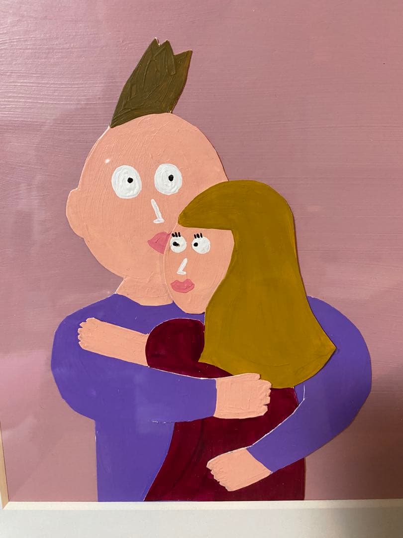 AISHITERU HAGUSHITE. ポップアート