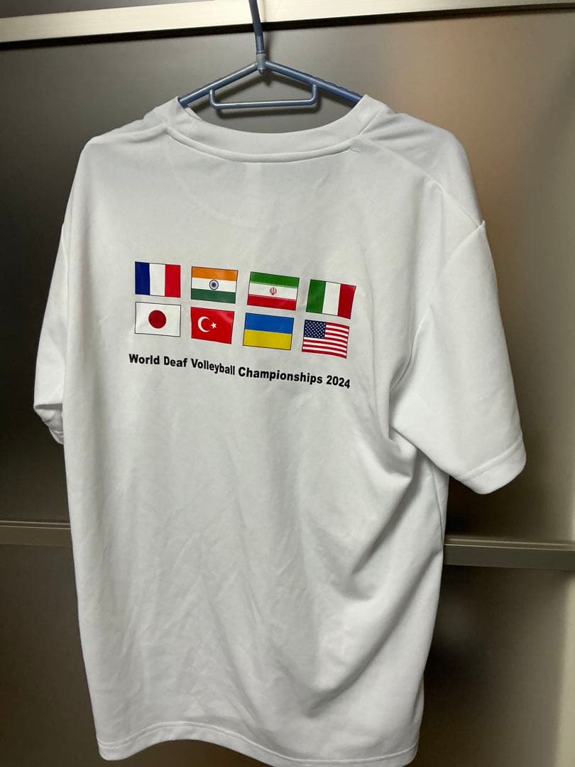 2024 デフバレーボール選手権 Tシャツ