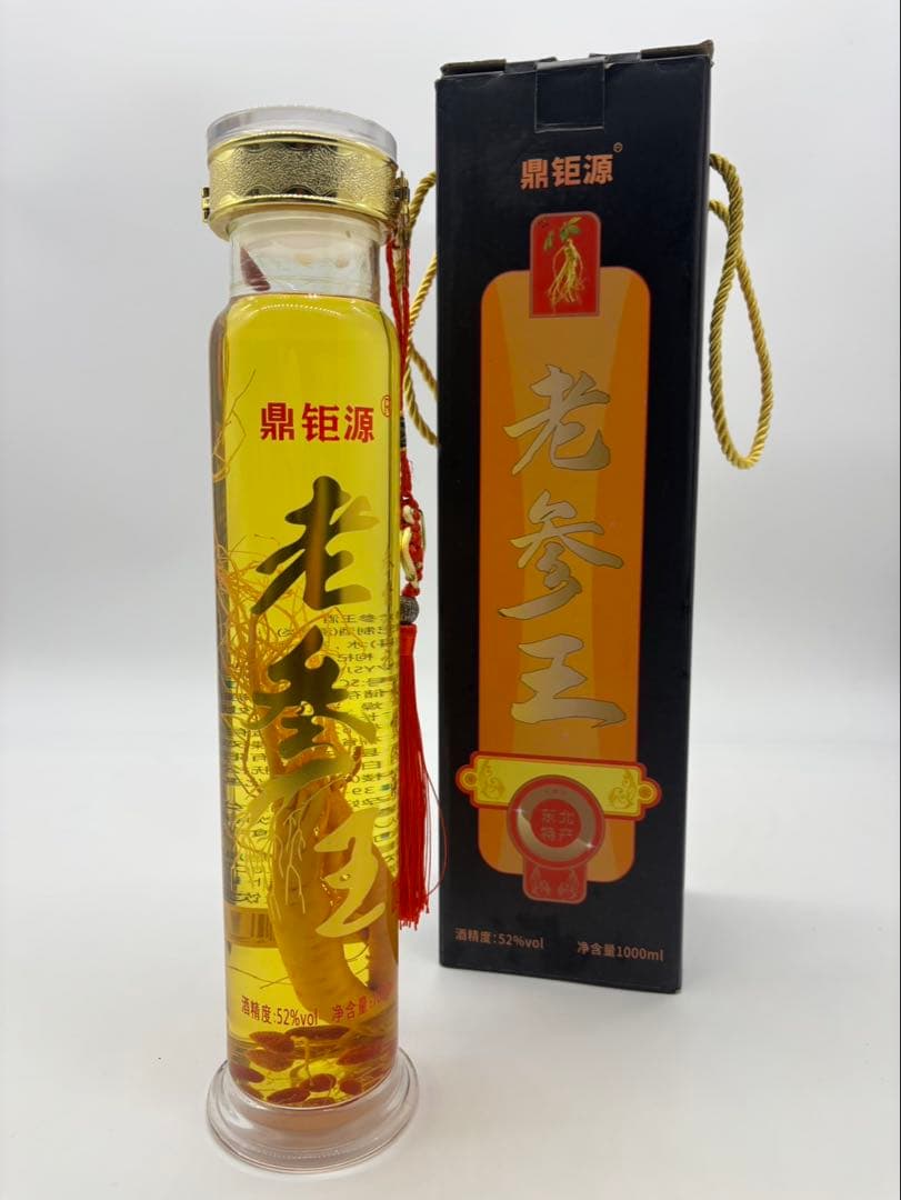 朝鮮人参酒 老参王 1000ml 酒 中国