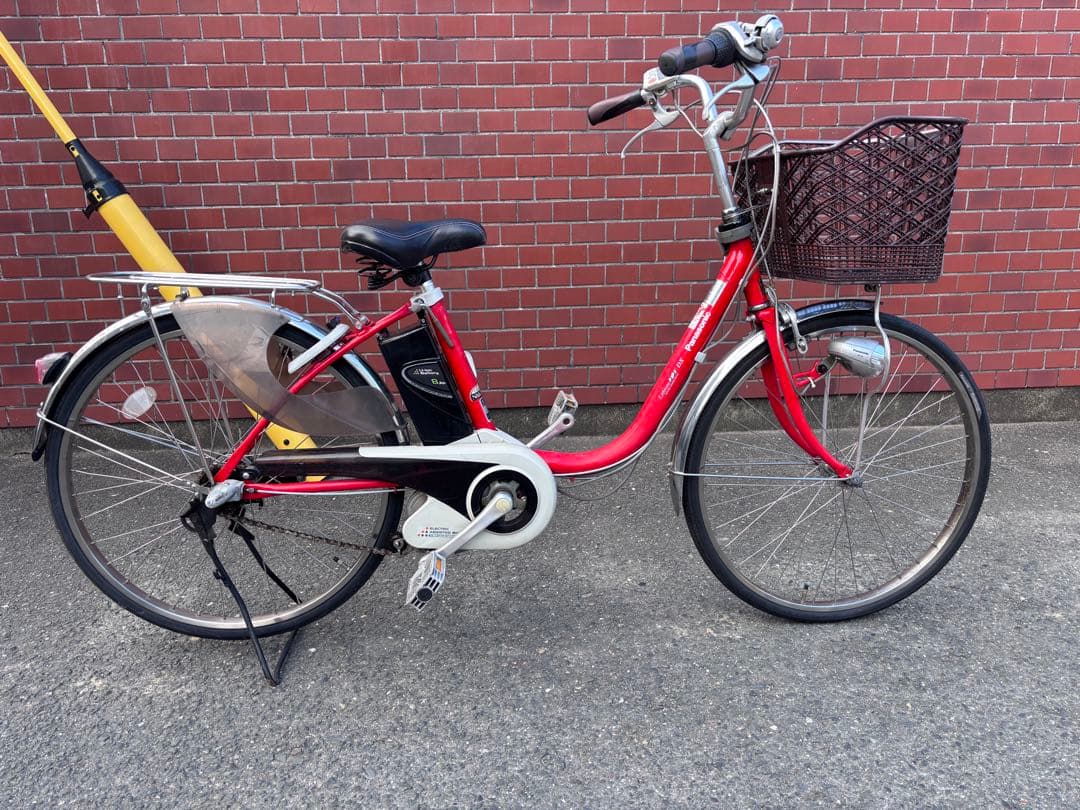 在庫処分！Panasonic電動アシスト自転車 赤シティタイプ