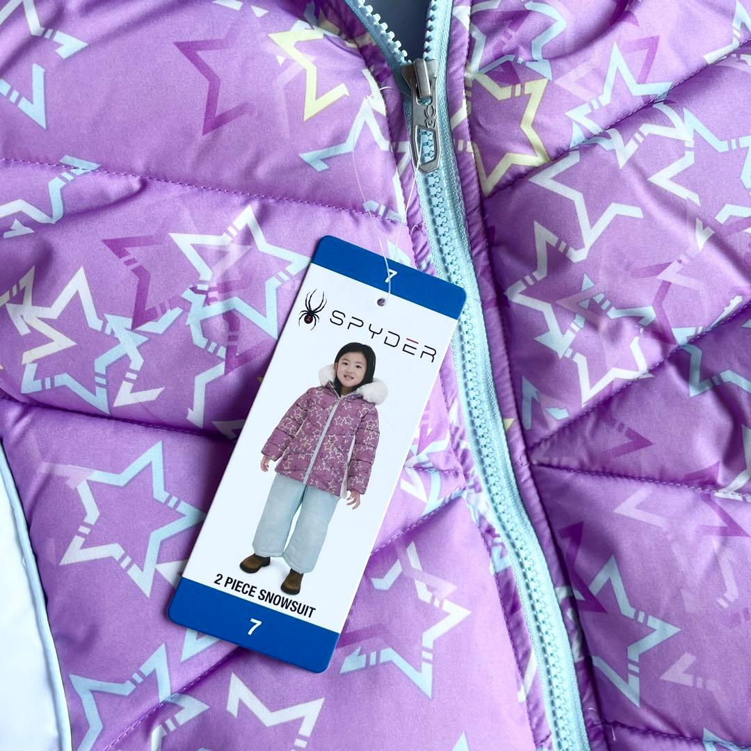 2点 スキーウェア 上下セット コストコ SPYDER 120 新品