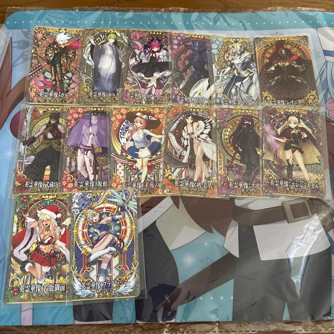 fgoアーケード 英霊華像　第一　120枚　コンプリート　フェイタル