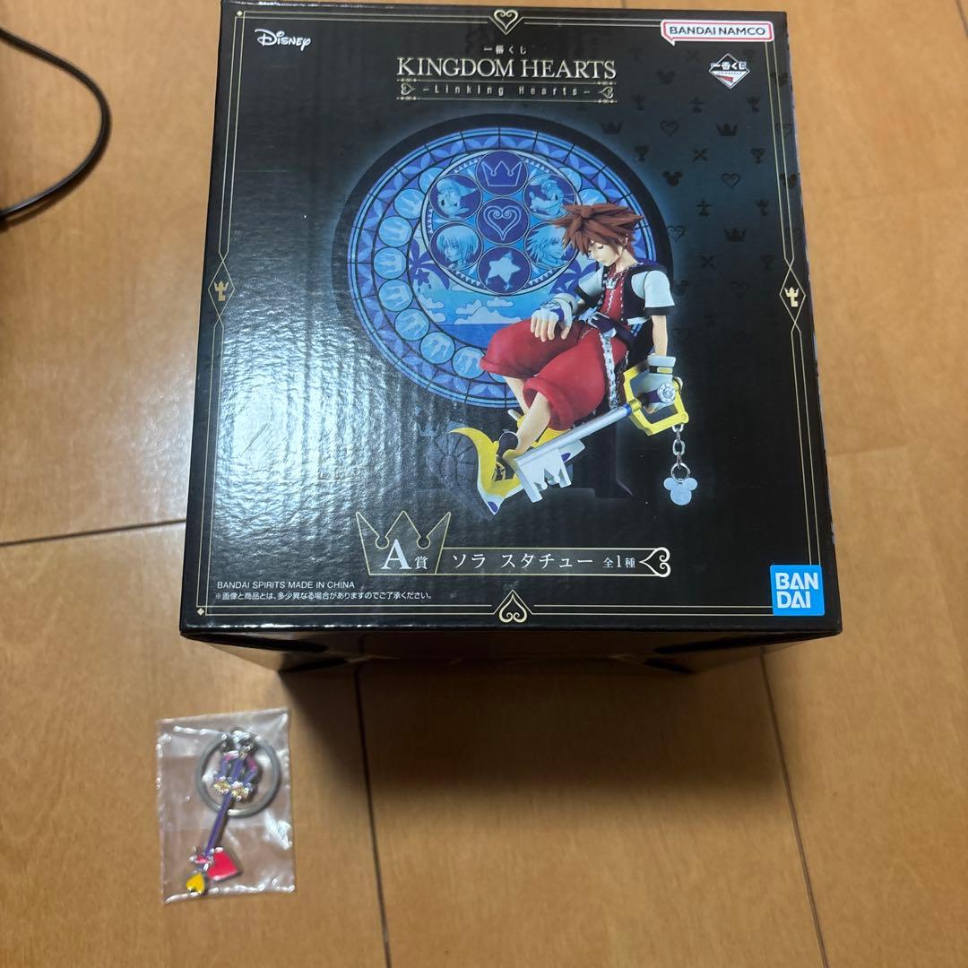 一番くじ キングダムハーツ A賞 ソラスタチュー フィギュア　おまけつき付き