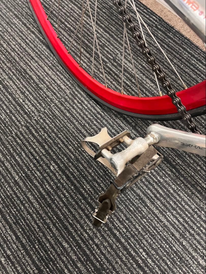 NAGASAWA（ナガサワ）トラックフレーム中野浩一モデル　レーシングレッド塗装