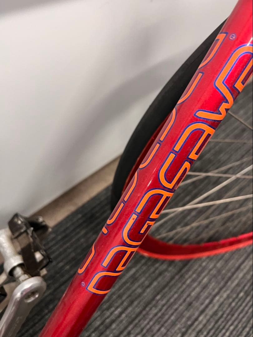 NAGASAWA（ナガサワ）トラックフレーム中野浩一モデル　レーシングレッド塗装