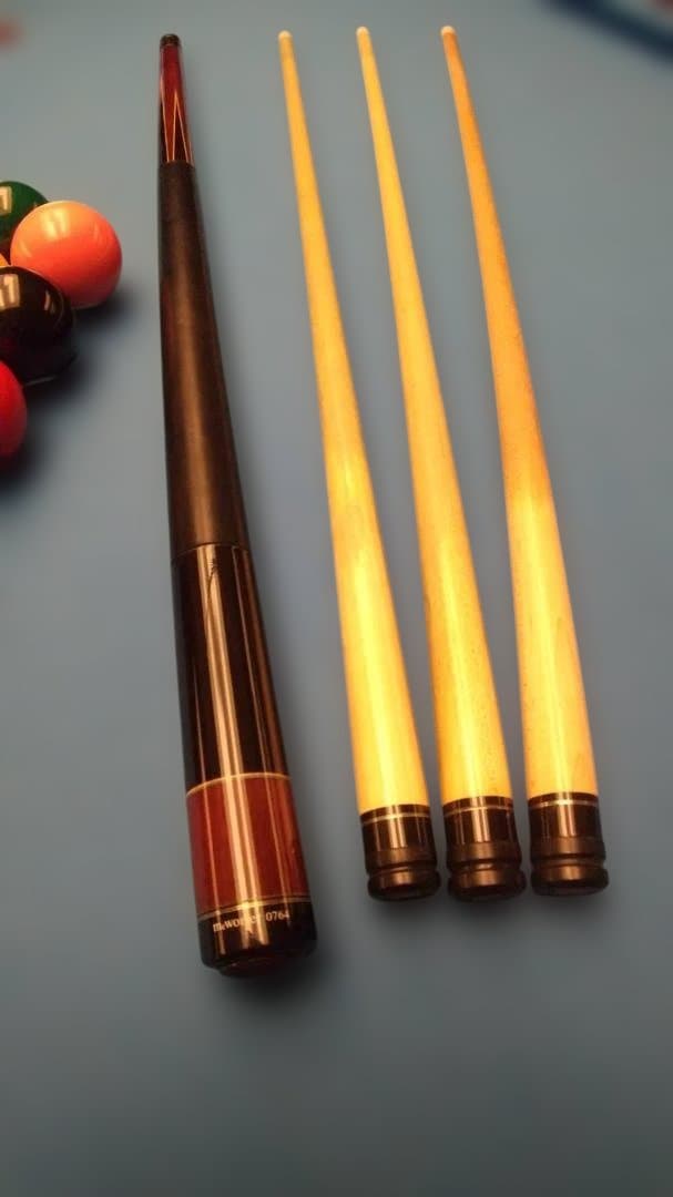 MCWORTER (マクウォーター) キュー初期　子持6剣・黒檀・パープルハート