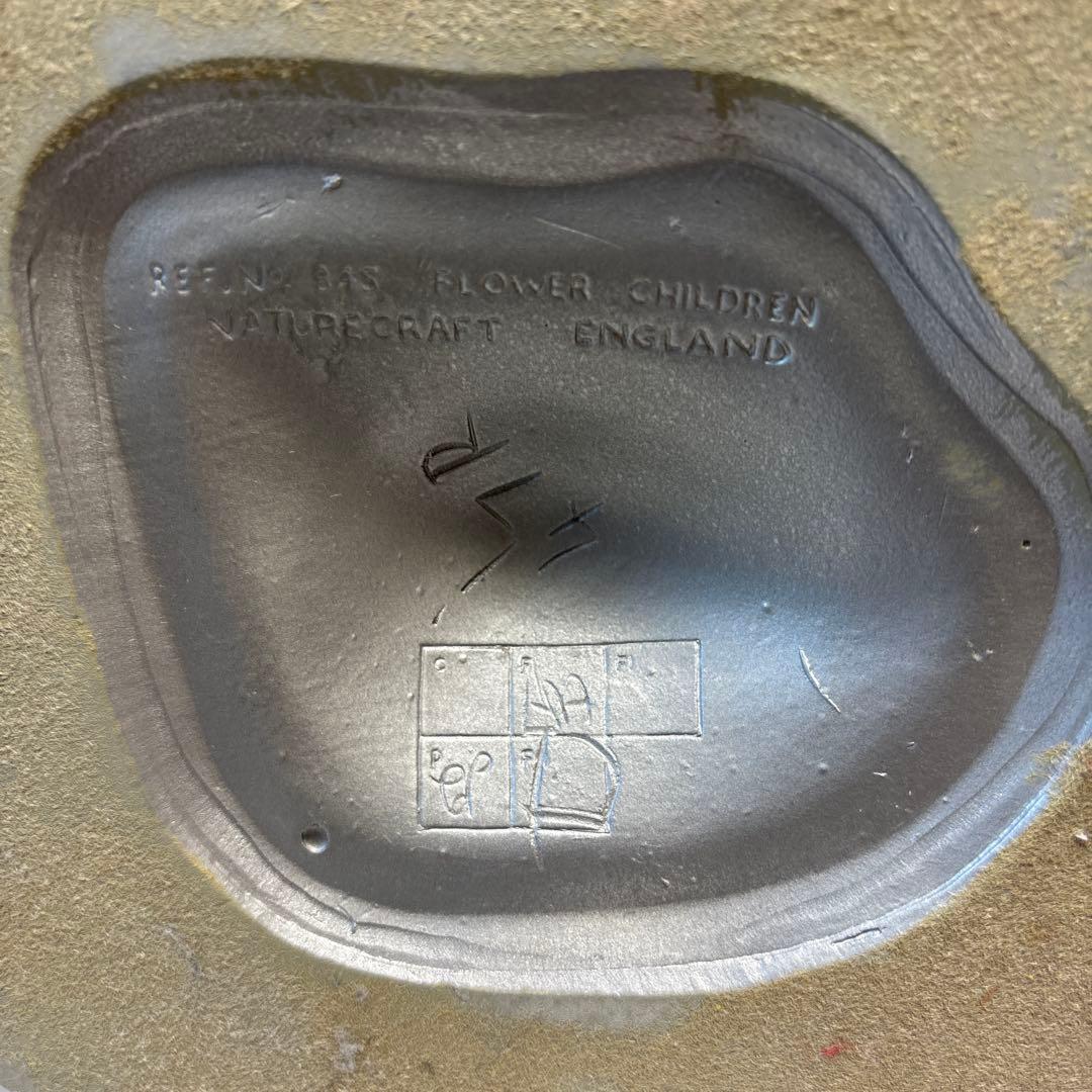 イギリス製　英国ビンテージ　ネイチャークラフト　フラワーチルドレン