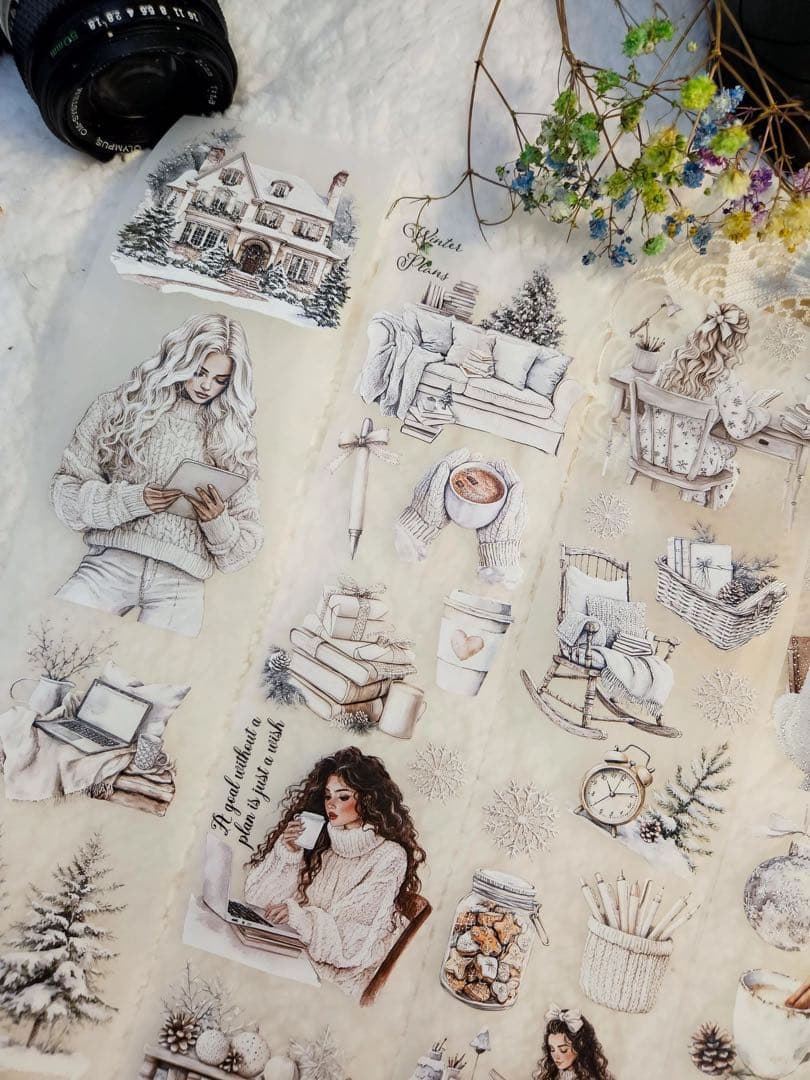 Lana's Scrap Shop 海外マスキングテープ　マステ 【2412】