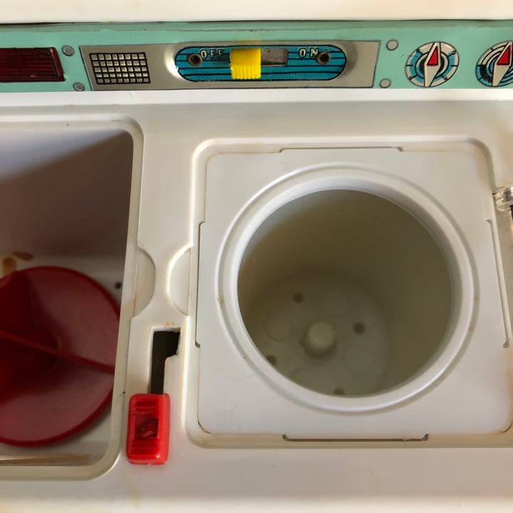 ★レトロ&アンティーク☆ブリキのおもちゃの洗濯機