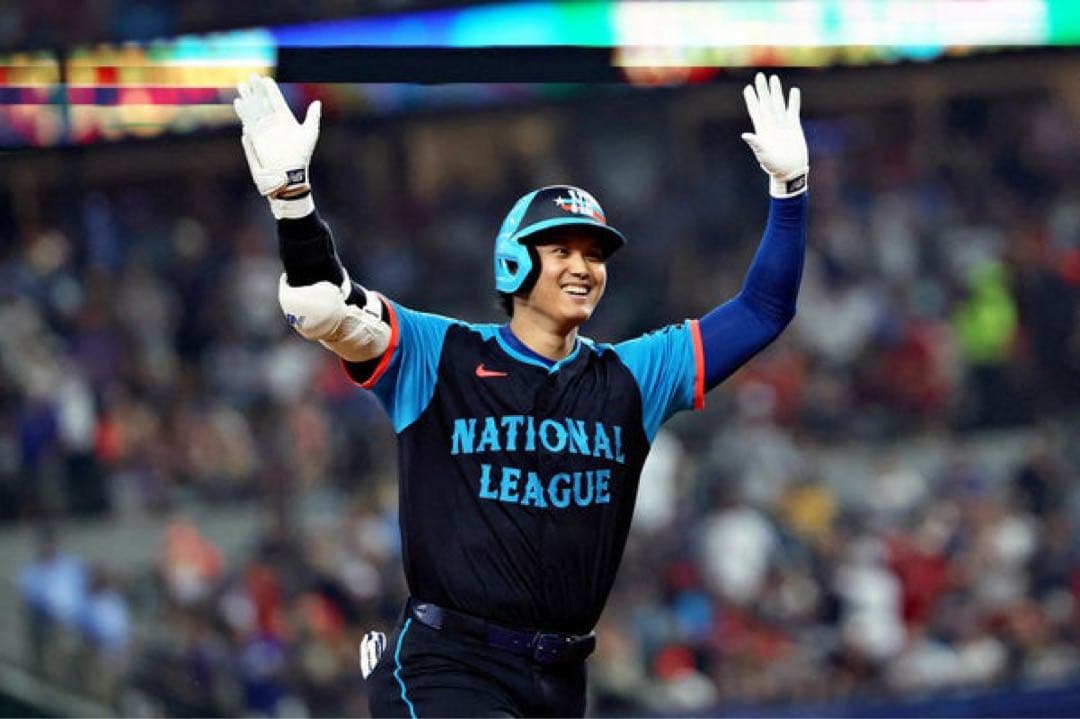 【2024オールスター・MLB公式正規品！】ドジャース 大谷翔平 背番号Tシャツ