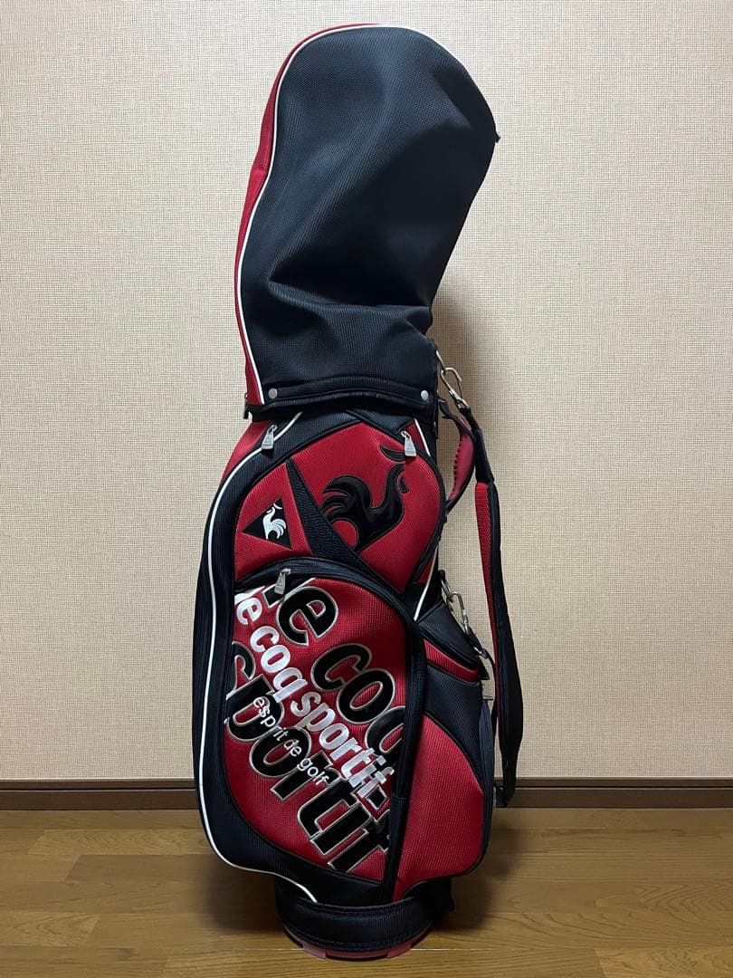 a181/極美品★ルコックle coq sportif キャディバッグ
