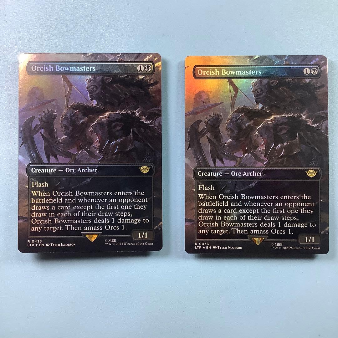 *バラ売り可* オークの弓使い　LTRボーダーレス英語foil2枚セット