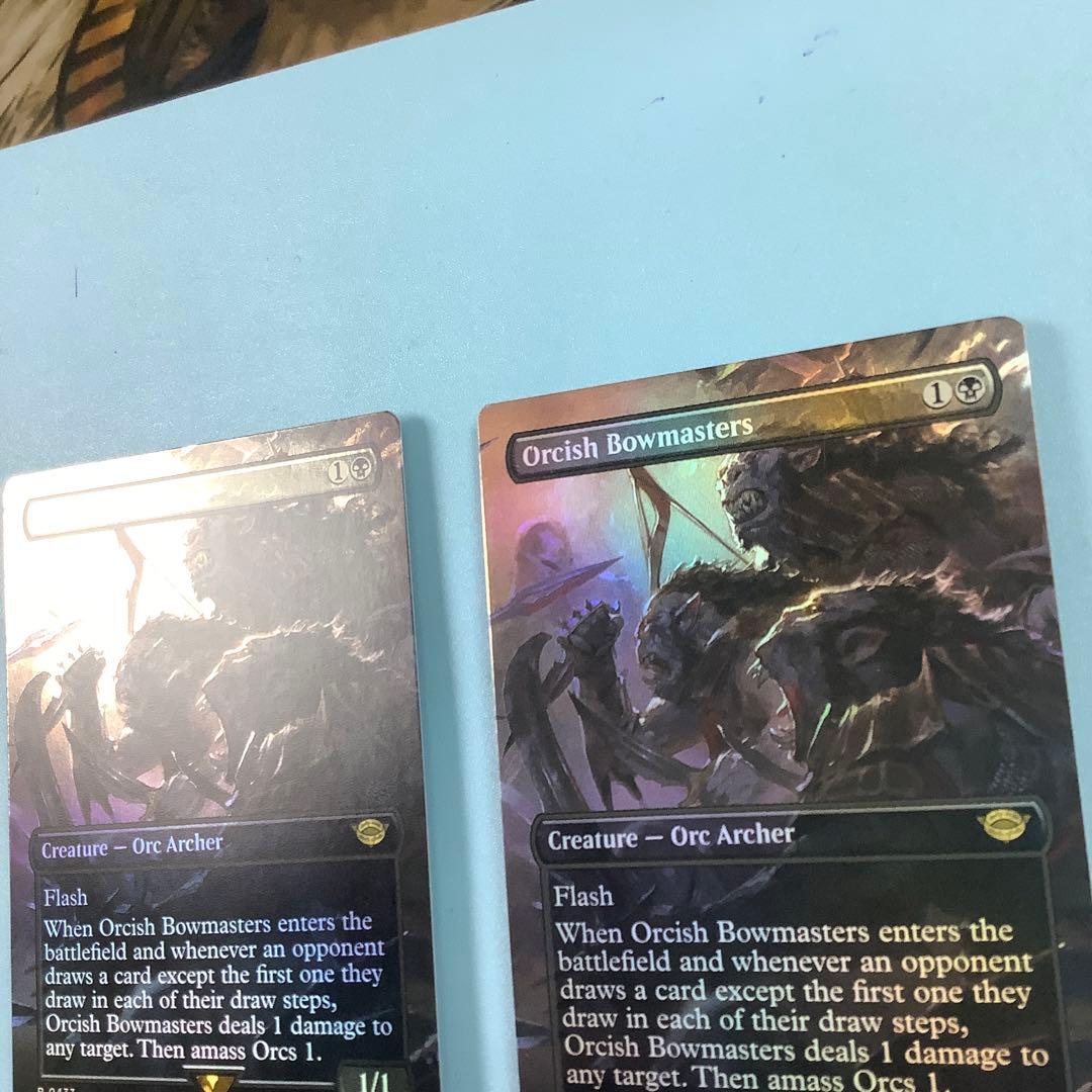 *バラ売り可* オークの弓使い　LTRボーダーレス英語foil2枚セット