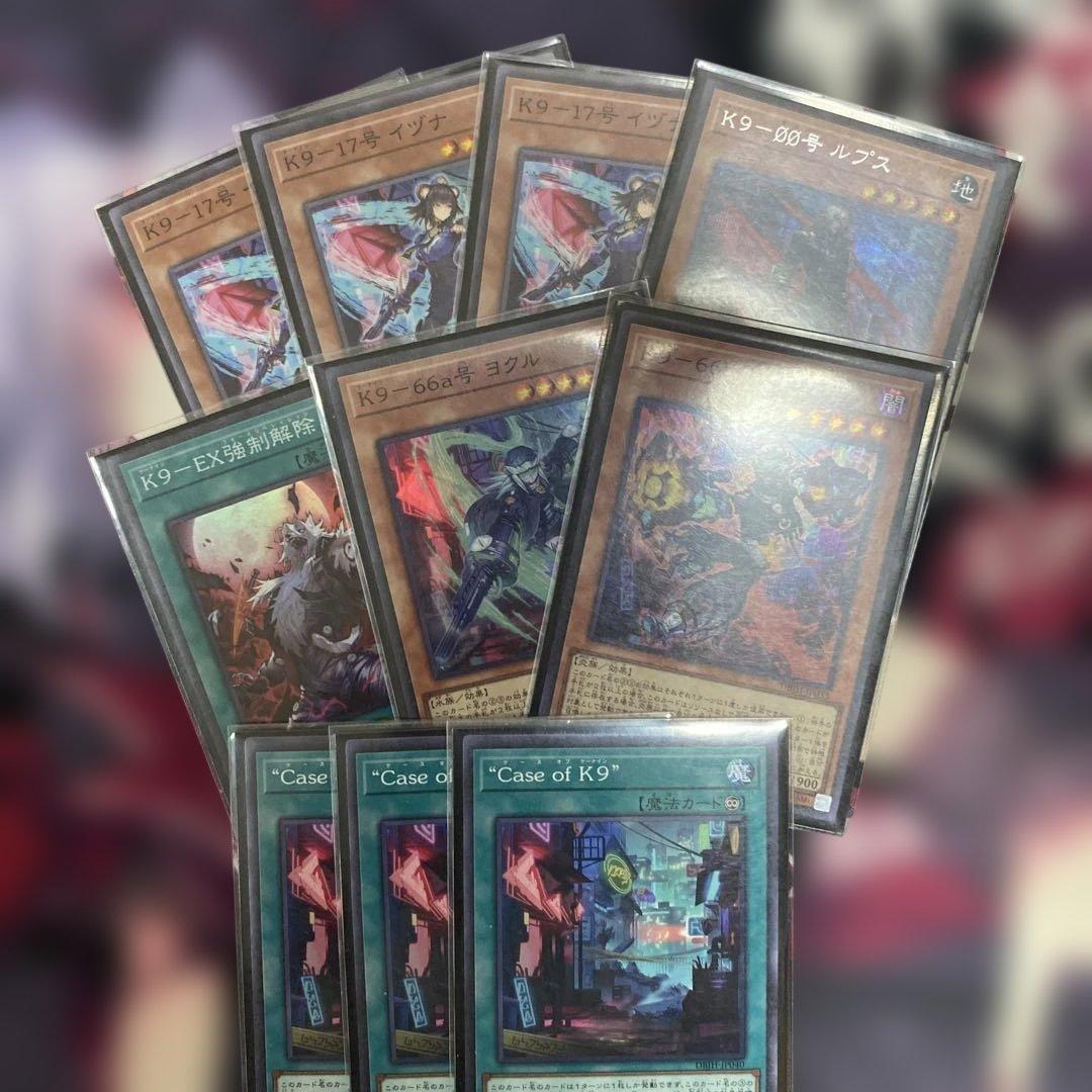 遊戯王　ドラゴンテイル　k9 デッキ