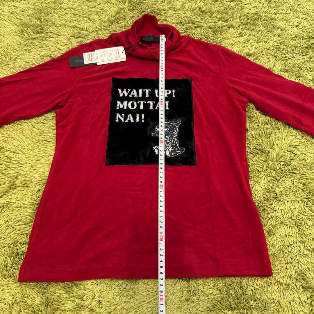 【新品未使用】 ダンスウィズドラゴン 長袖ハイネックシャツ モックネック 2