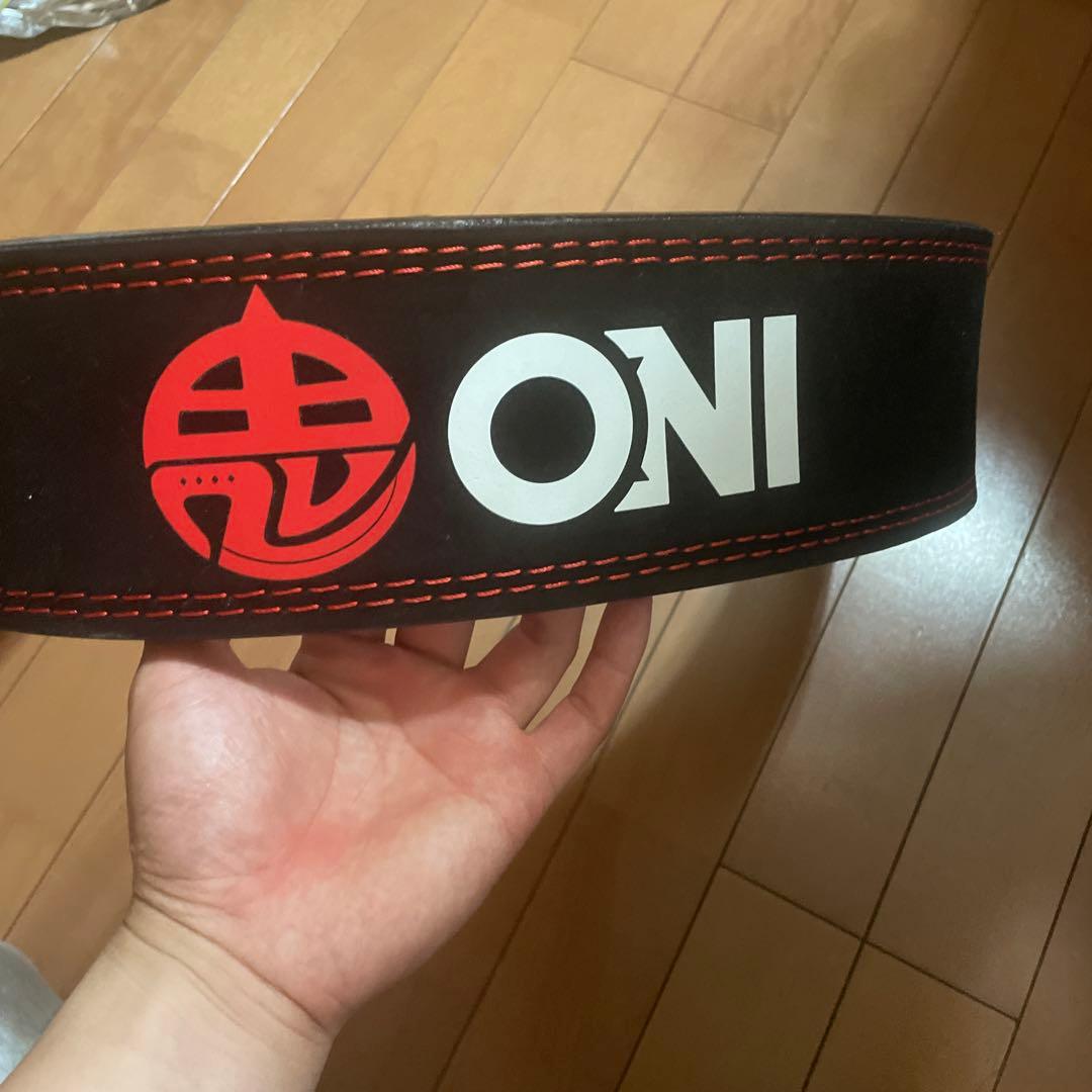 ONI レバーバックル トレーニングベルト