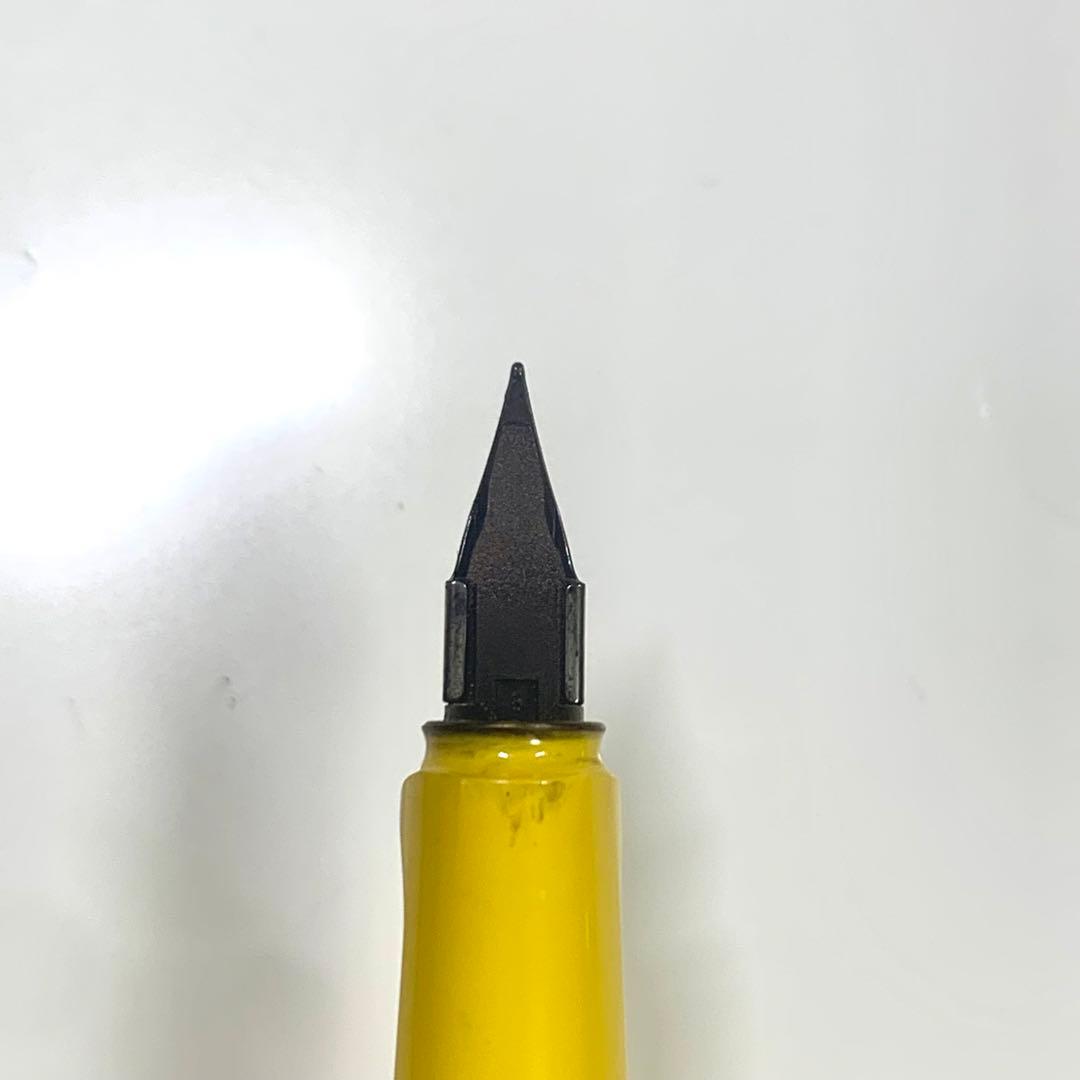 LAMY Safari 万年筆 イエロー ペン先 F