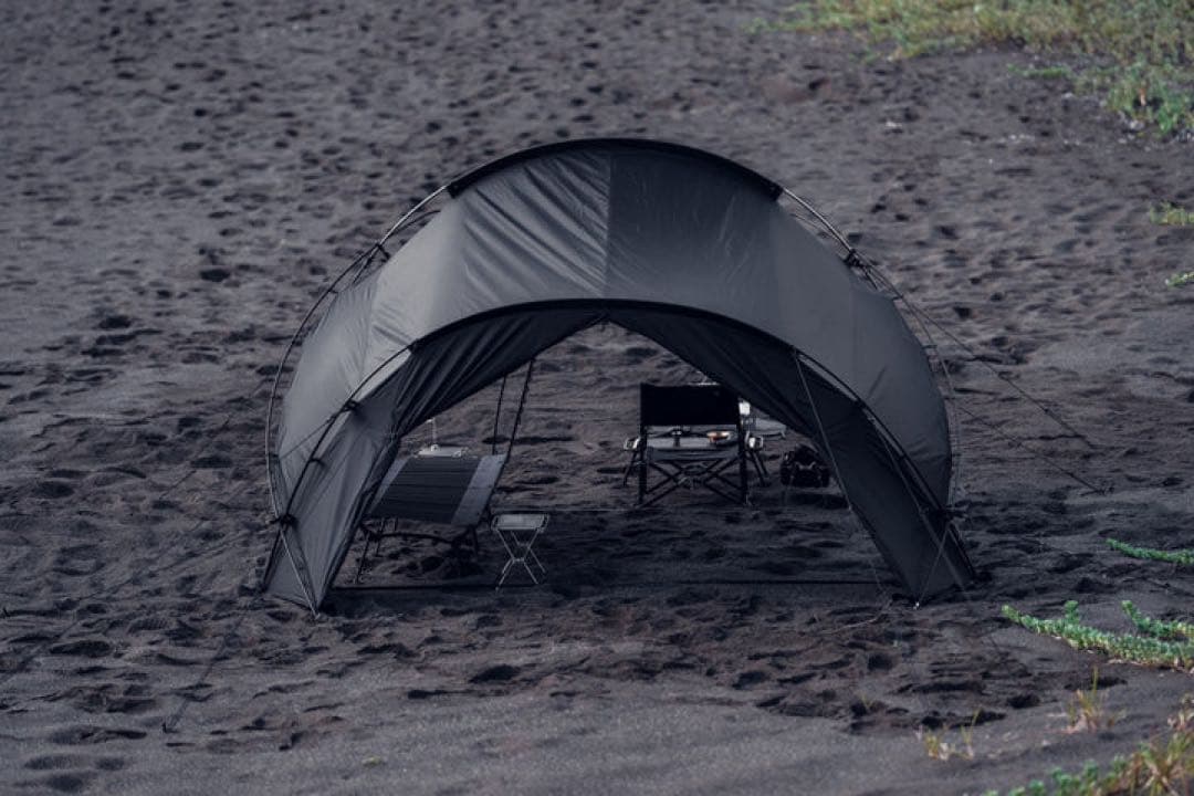 美品　TOKYO CRAFTS テンビシェルター BLACK ルーフ付属