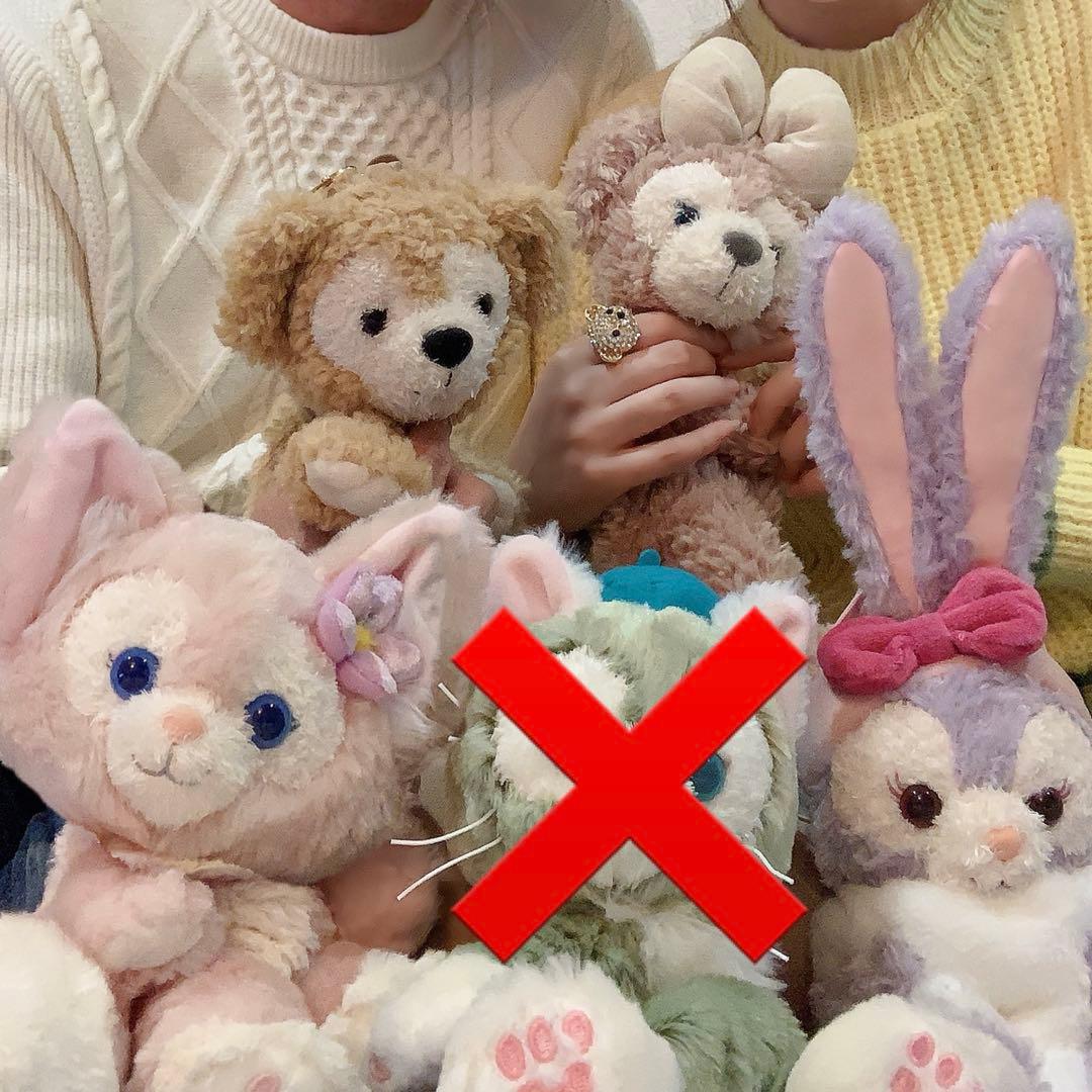 ディズニー リーナベル ステラルー シェリーメイ ダッフィー ぬいぐるみ バッグ