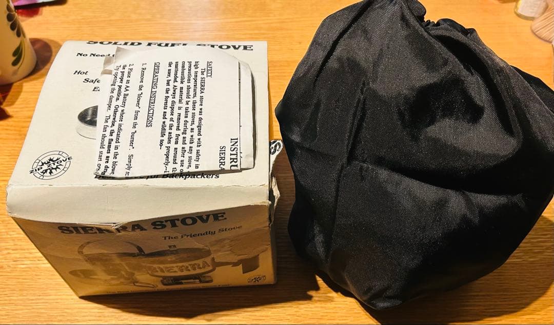 SIERRA STOVE クッカーセット 箱付き　動作確認済