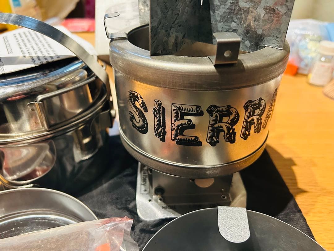 SIERRA STOVE クッカーセット 箱付き　動作確認済