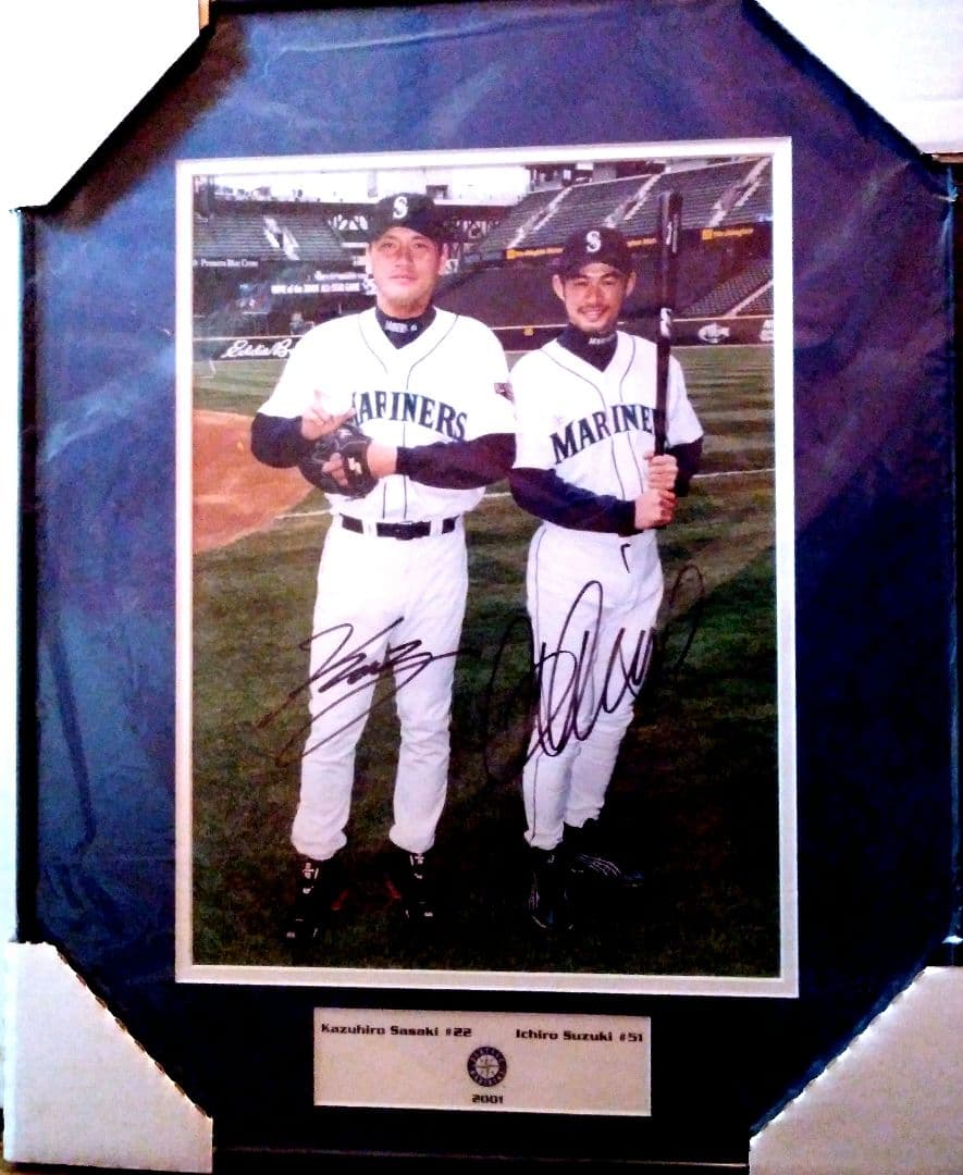 イチロー 直筆サイン シアトル・マリナーズ