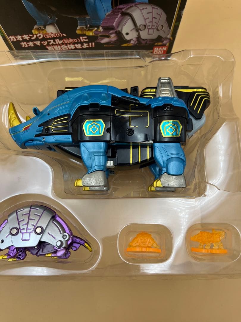 ガオレンジャー ガオライノス＆ガオマジロ　DX超合金　当時物　希少品