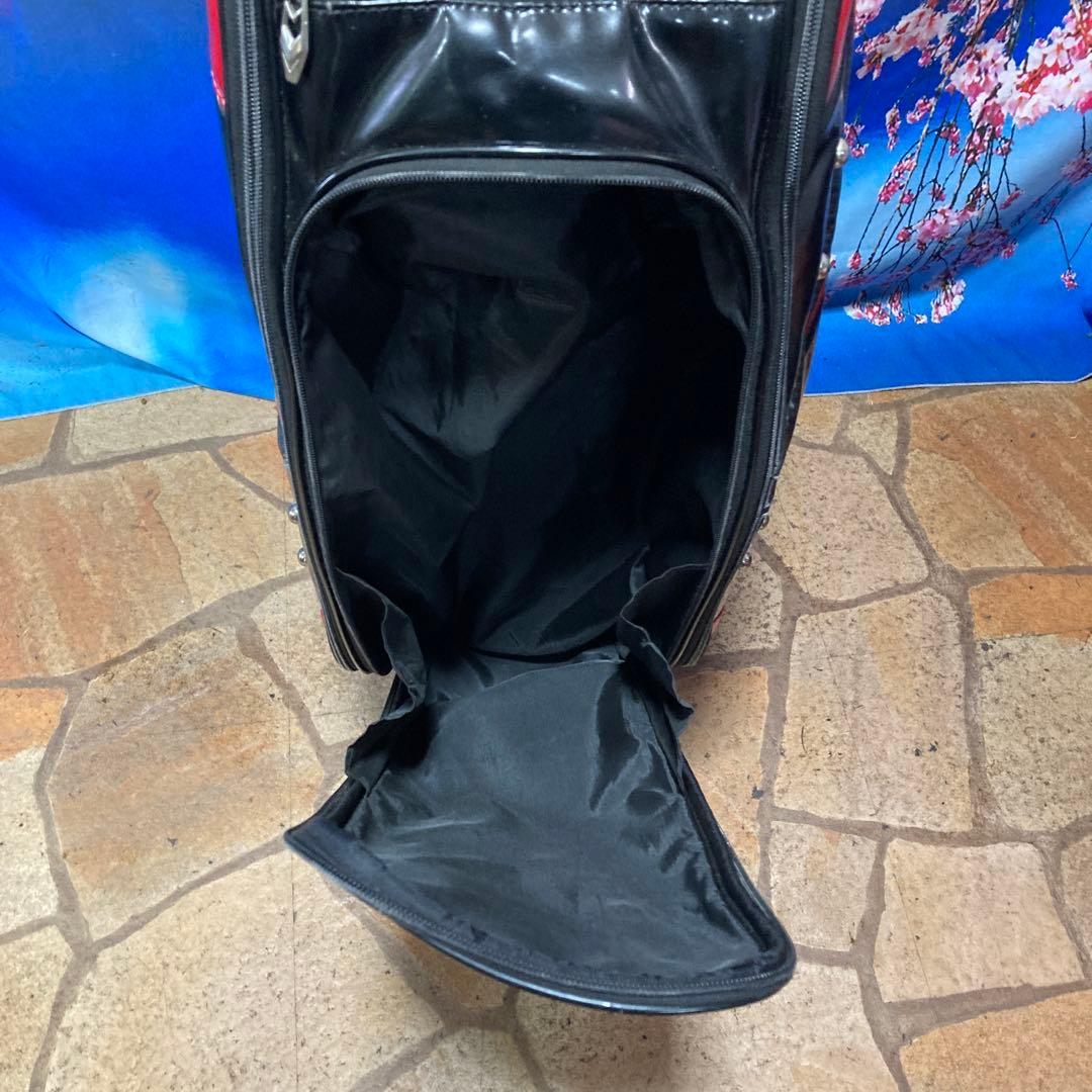 寶BU-1104 callaway キャディバッグ ブラック人気の赤黒