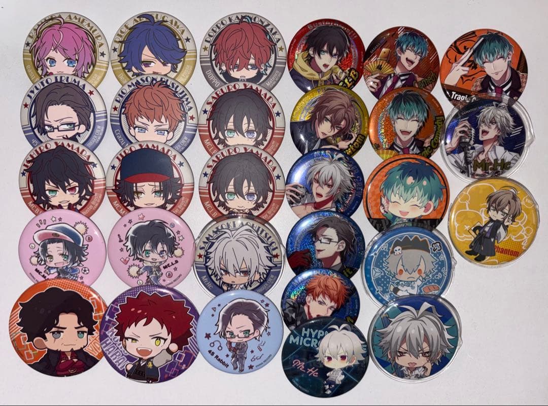 【バラ売り可】ヒプノシスマイク 缶バッジ