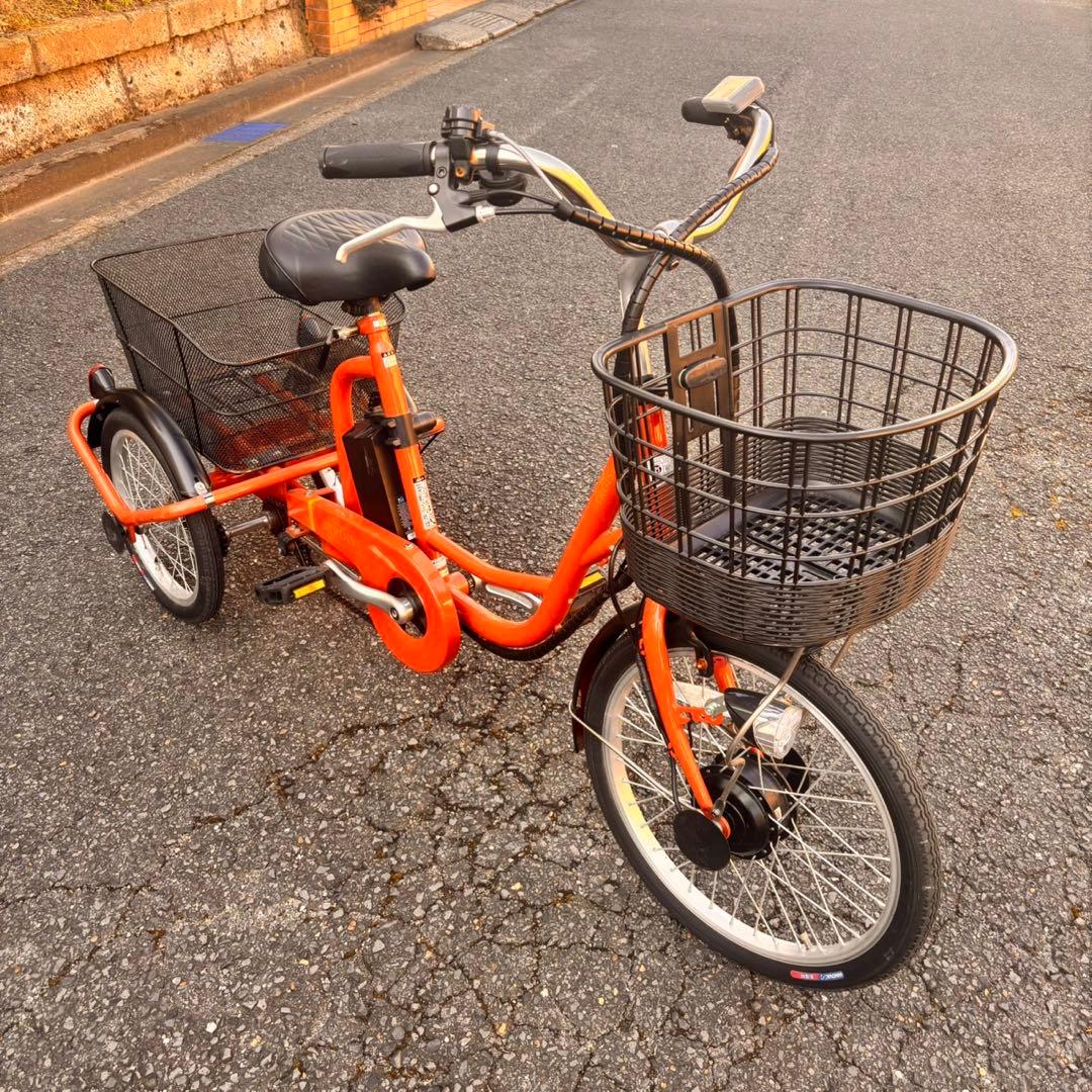 電動アシスト自転車 Ashiraku TROIS 三輪自転車