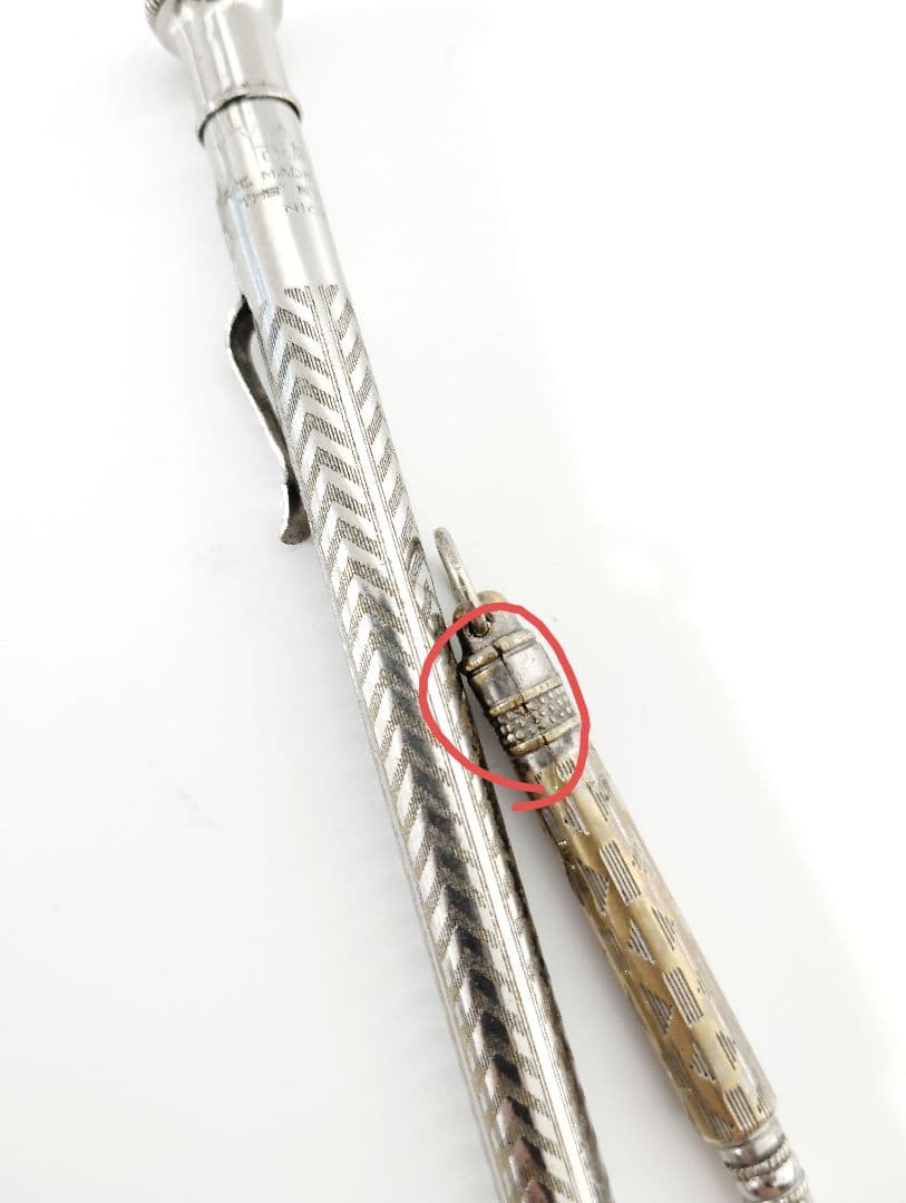 Vanco ペンシル 大正時代 アンティークペンシル 2本 早川式繰出鉛筆