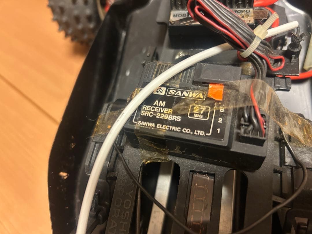 【当時物】京商　オプティマプロ4WD パルスチェッカー・充電器など付き　ジャンク