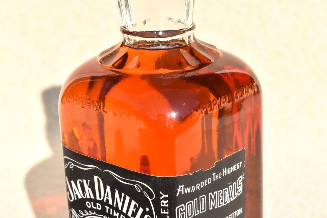 希少！■ ジャックダニエル 旧ボトル IMPERIAL QUART 赤紙封印 ■