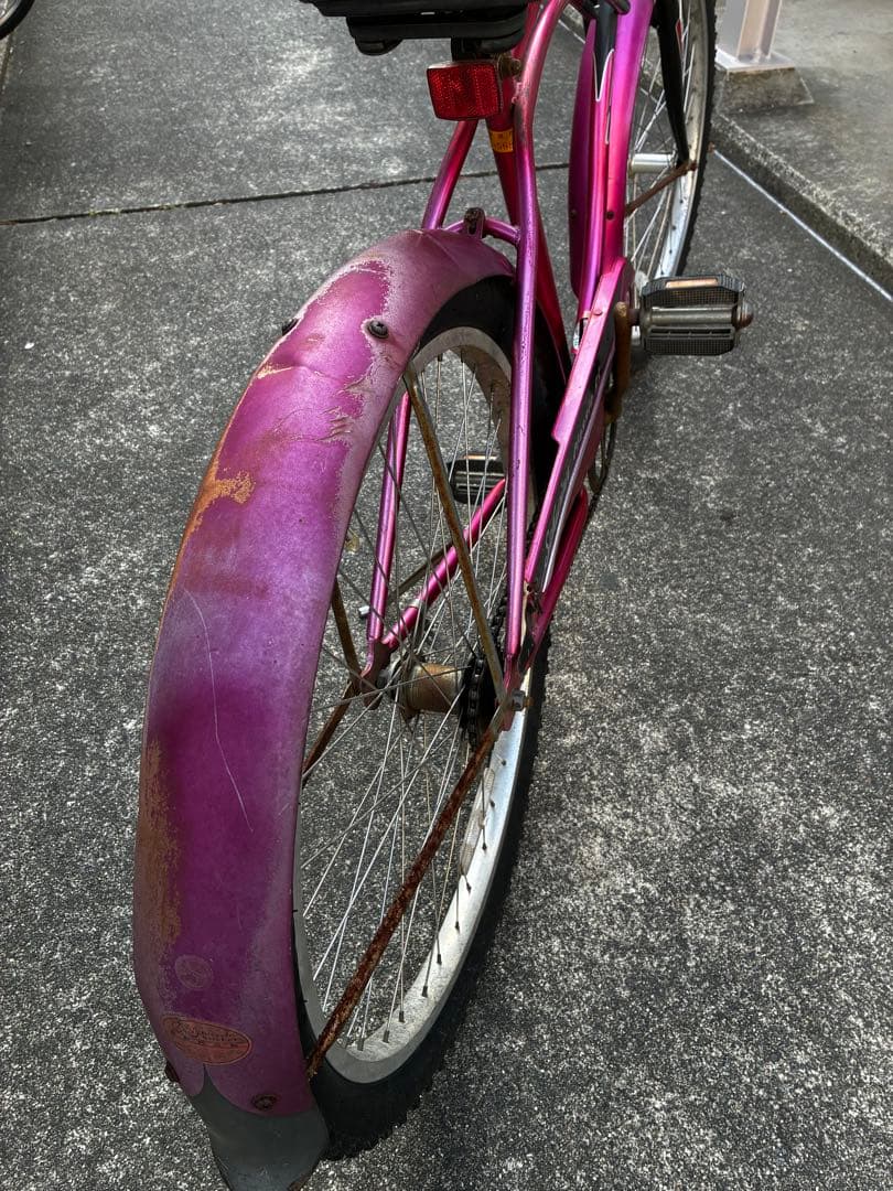 SCHWINN ビーチクルーザー パープル