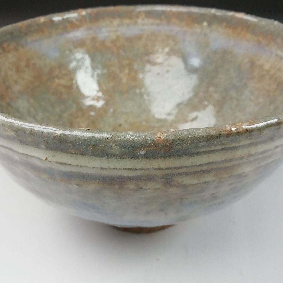 Ｔ９２　茶碗　『萩茶碗』『泉流山　吉賀大雅』　共箱　抹茶碗　茶道具