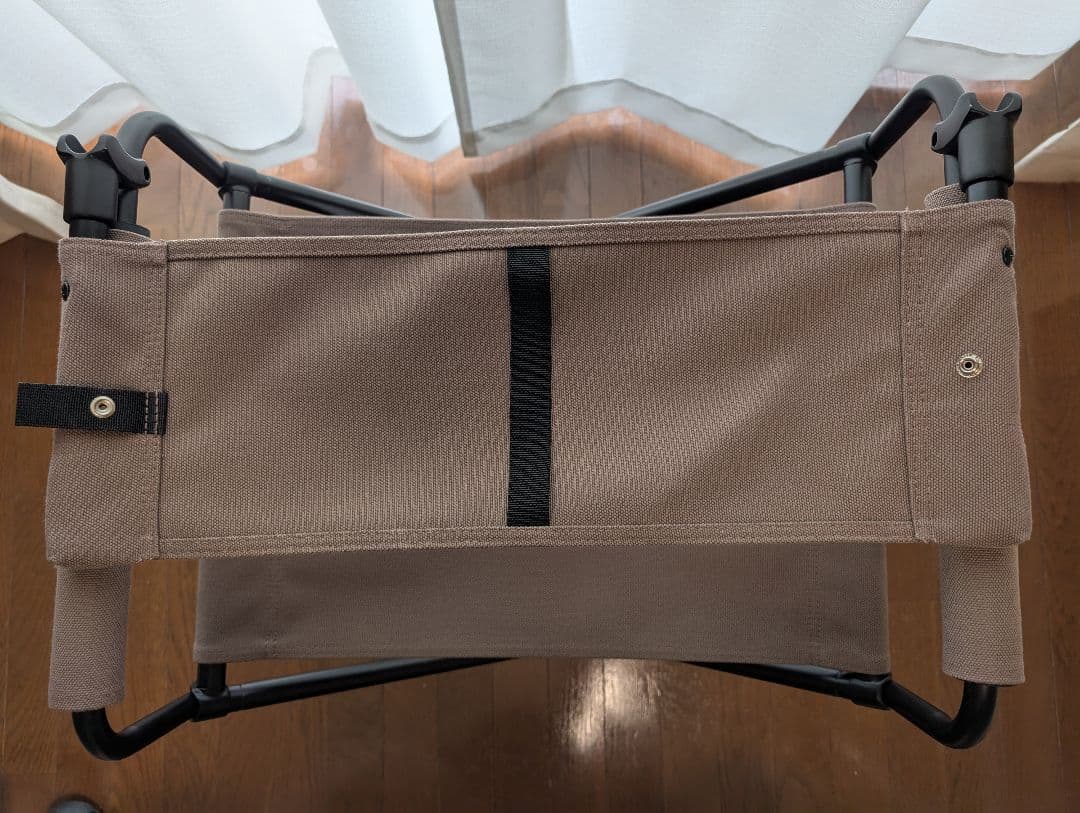 【室内保管 未使用】 peak FDチェア グレー 脚キャップ付