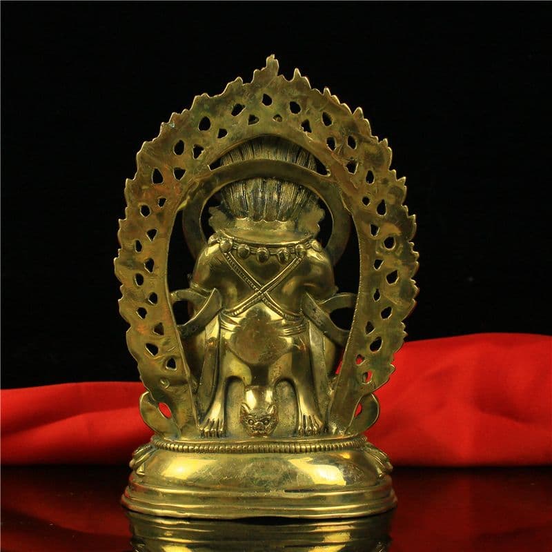 仏教美術大黒天財神 二臂マハ黒天ガラ護法神仏像を奉納