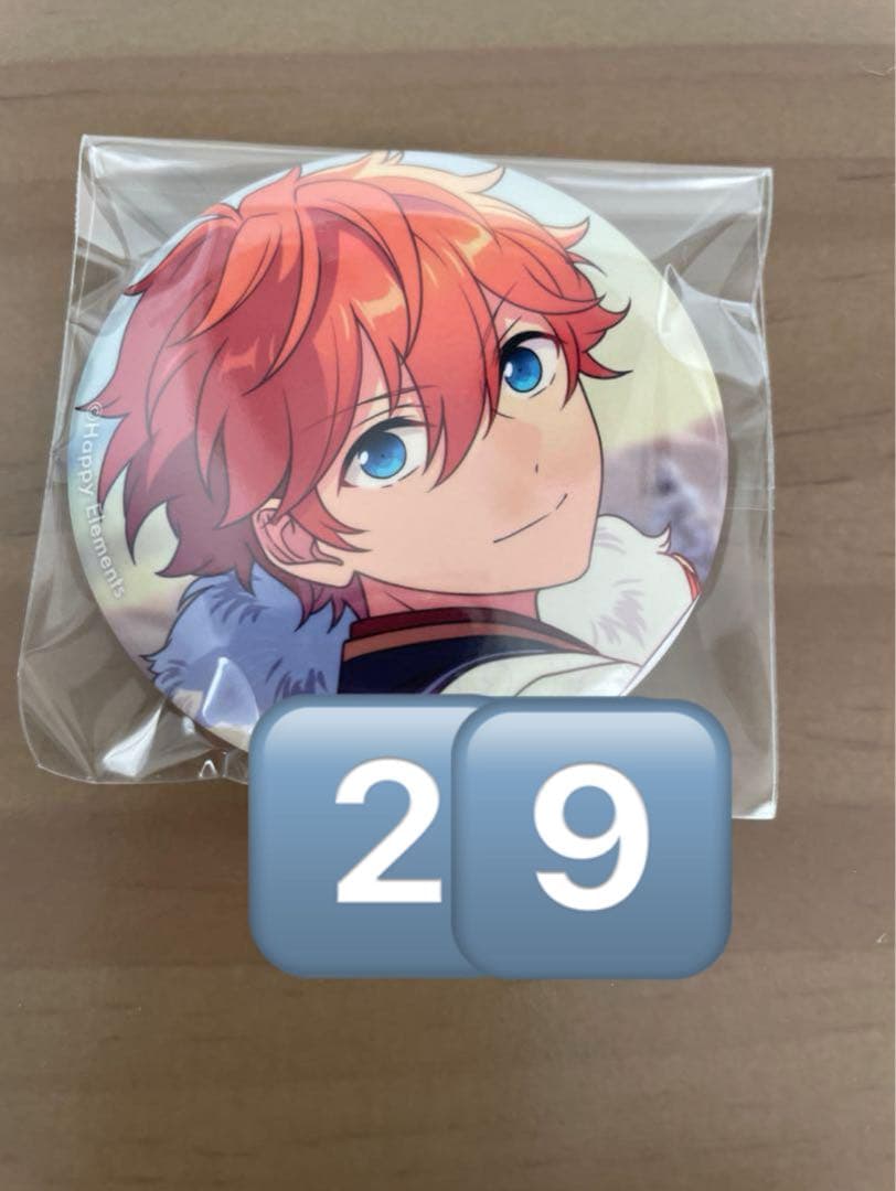 明星スバル缶バッジ