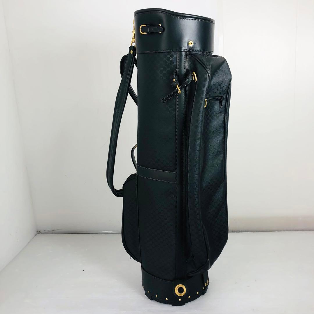 GUCCI グッチ キャディバッグ ゴルフバック ブラック 黒
