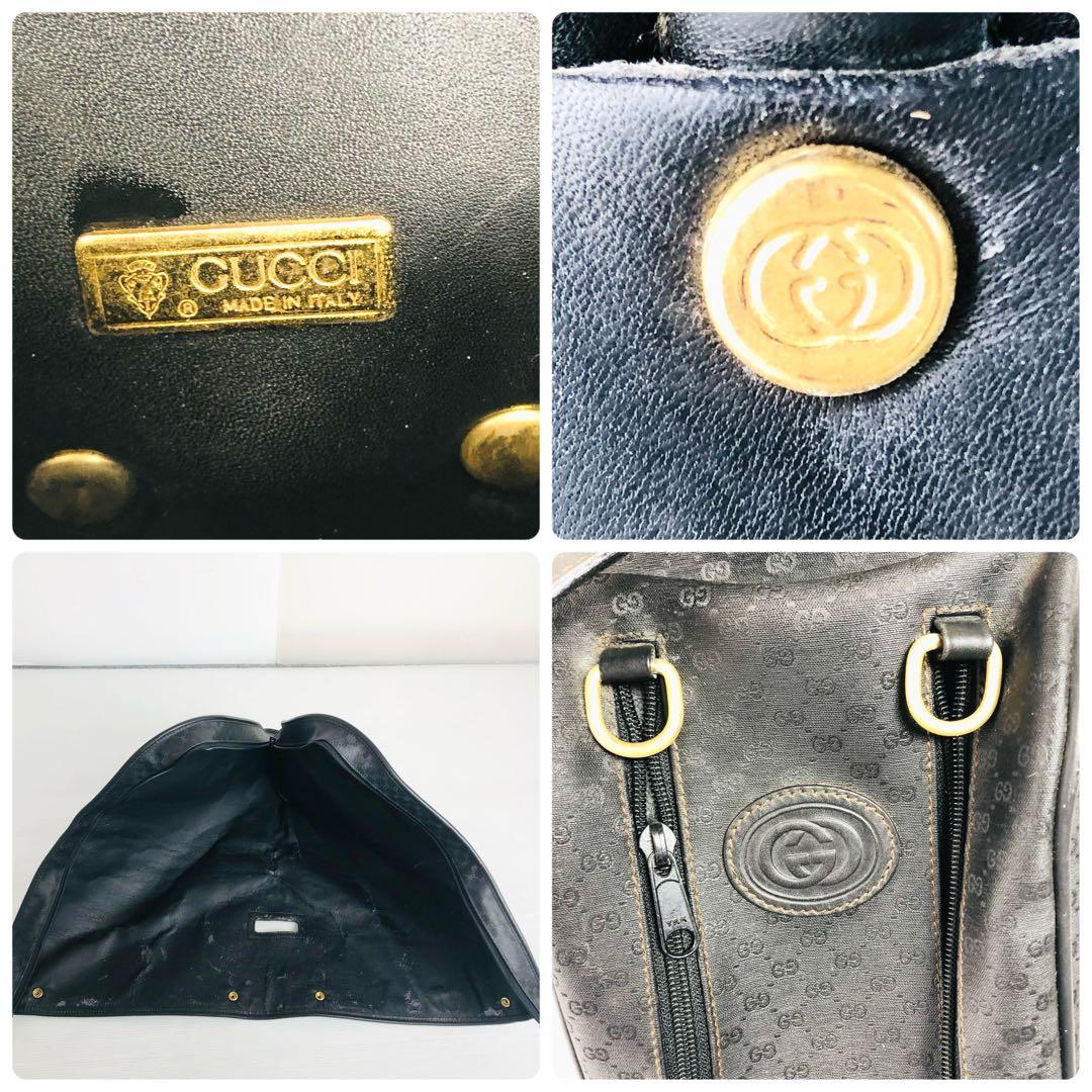 GUCCI グッチ キャディバッグ ゴルフバック ブラック 黒