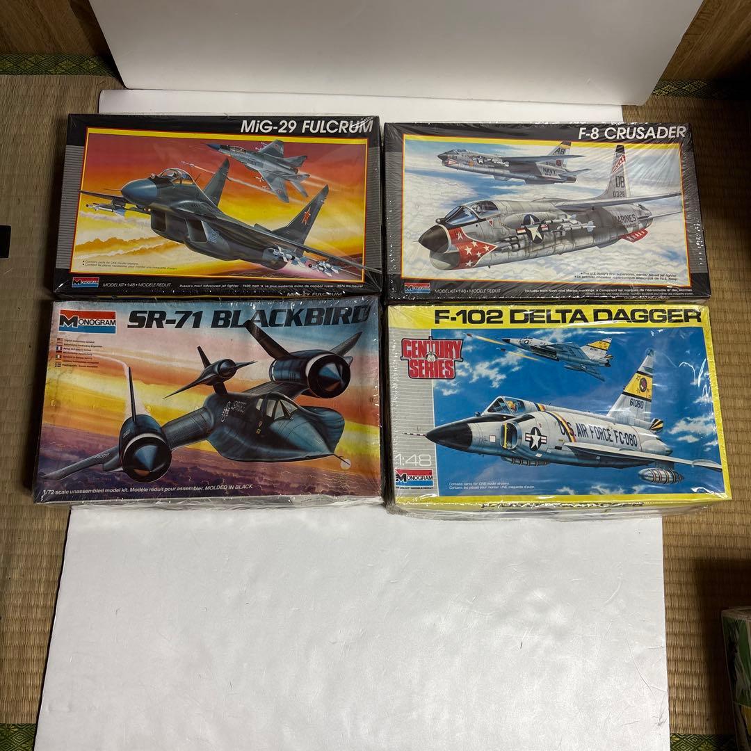モノグラム 航空機 ジェット機モデルキット8個セット