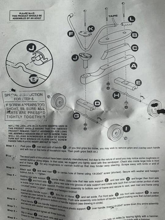 RADIOFLYER４輪当時物レア品