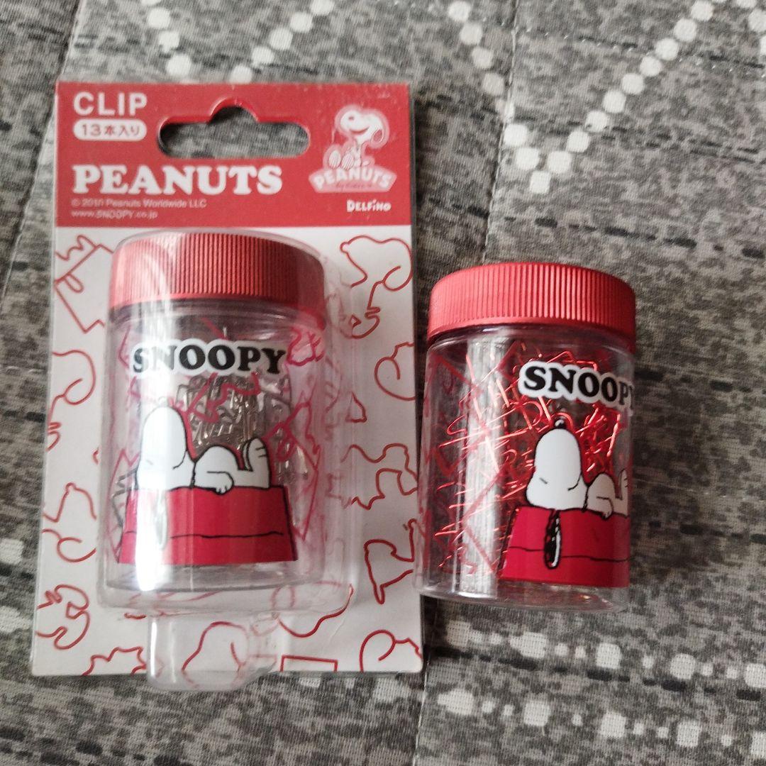 スヌーピー　ティンカーベル　アイコンクリップ　ボトル入り　3個セット