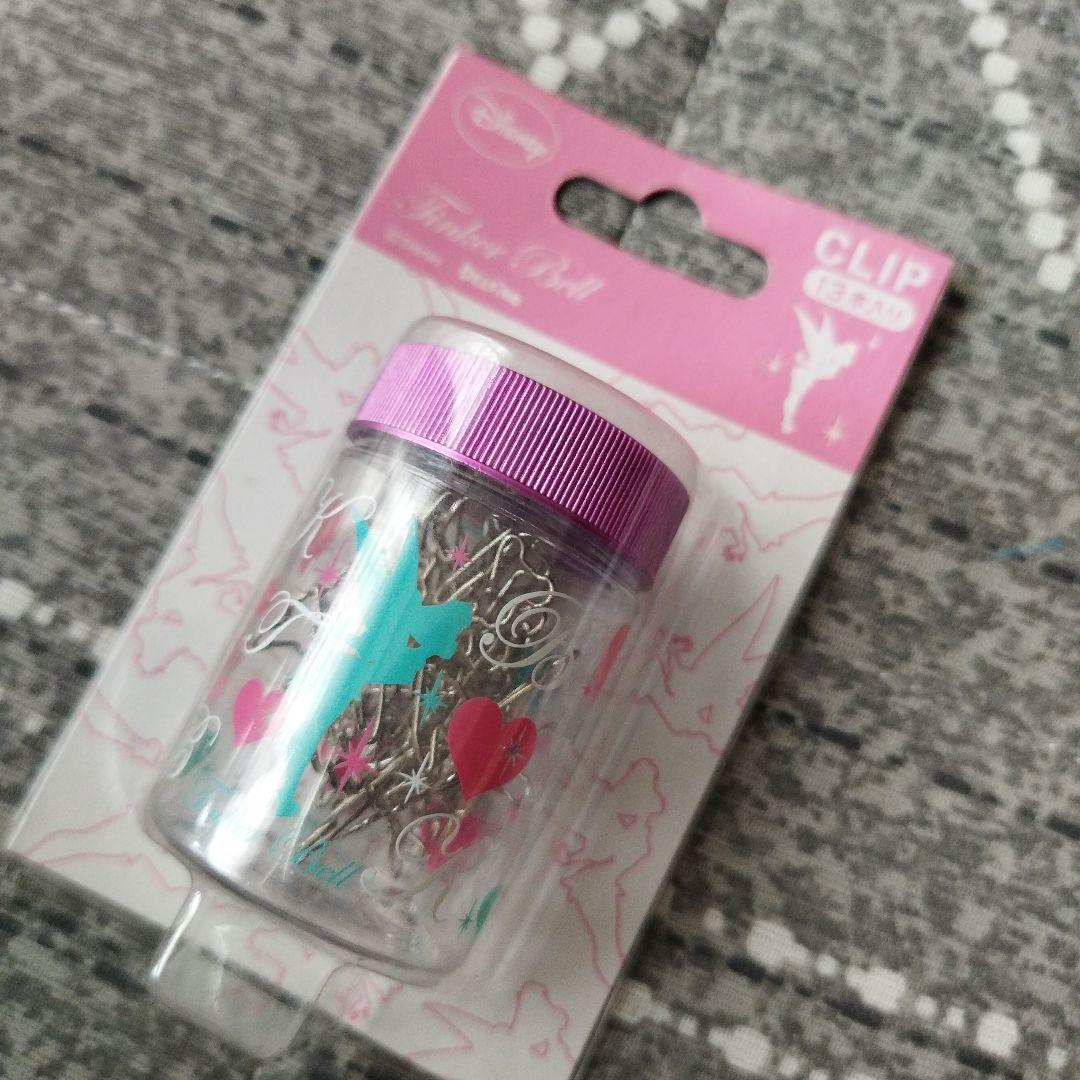 スヌーピー　ティンカーベル　アイコンクリップ　ボトル入り　3個セット