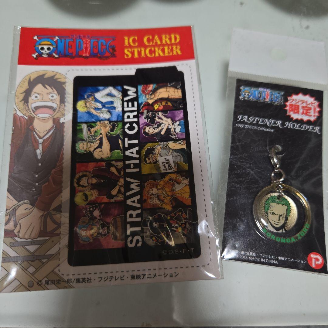 ワンピース 缶バッジ ステッカーセット