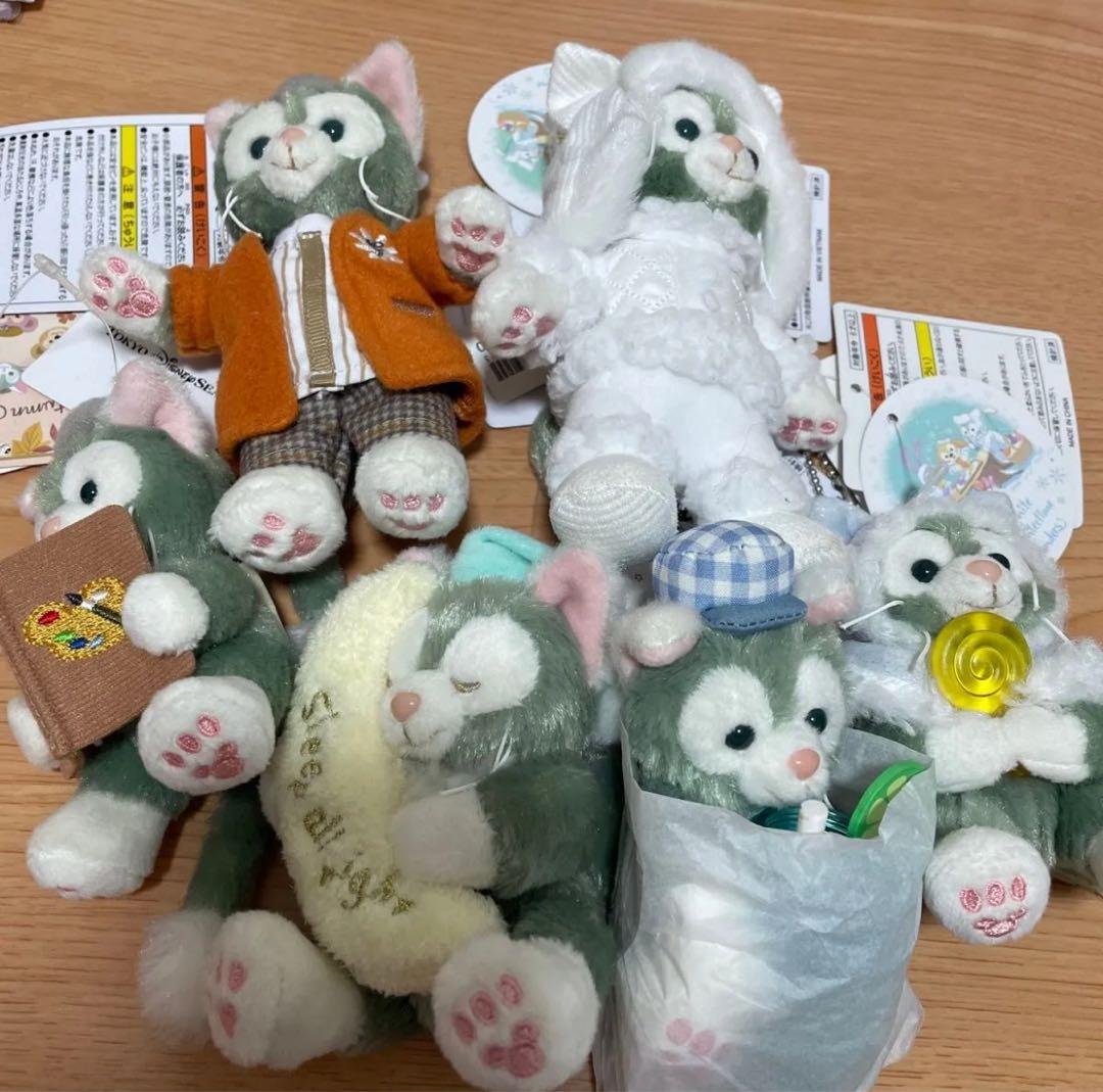 ジェラトーニ　ぬいぐるみバッジ　6個セット