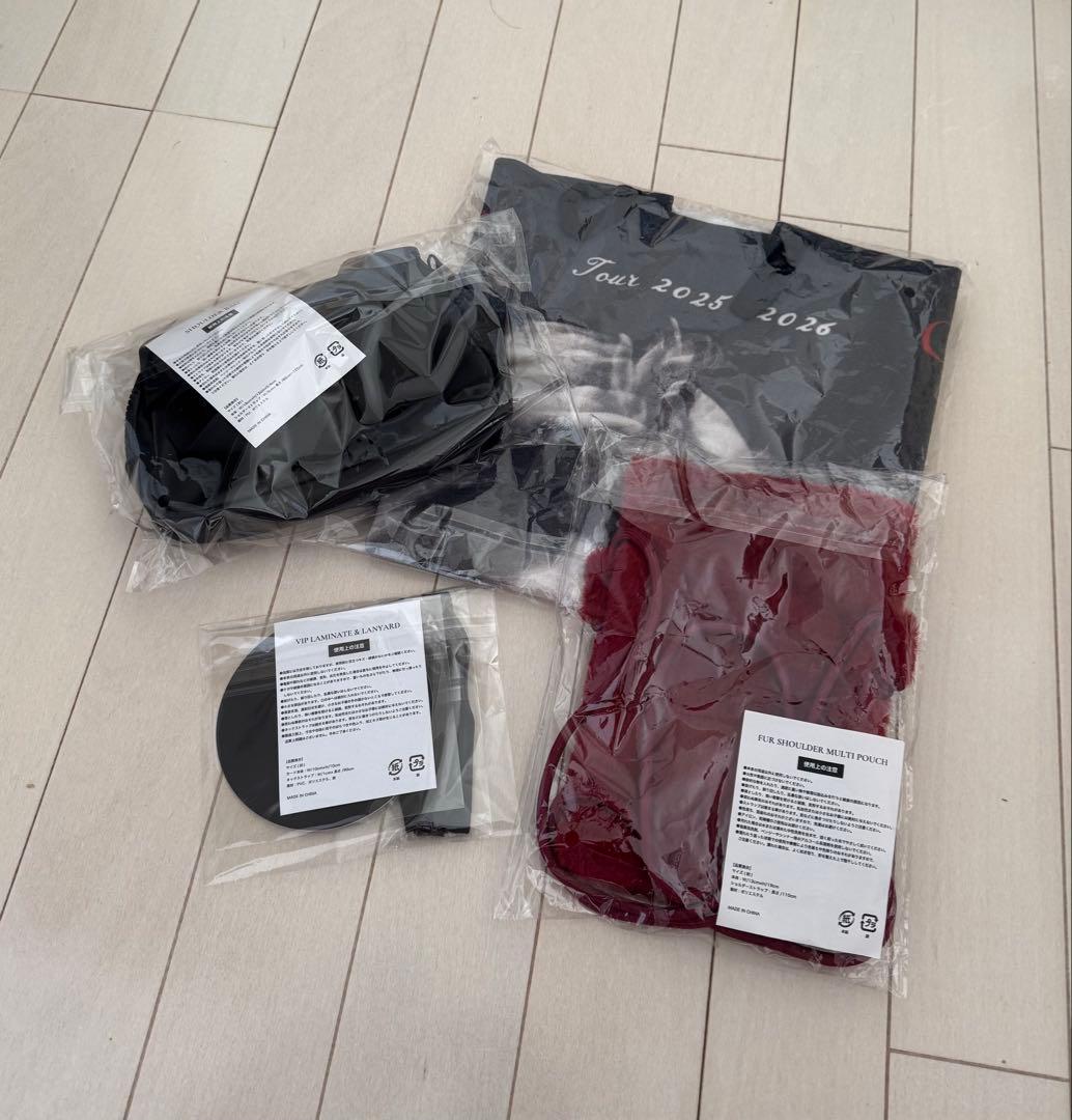 新品・本物【LADY GAGA VIP GOLD】グッズ セット・４点