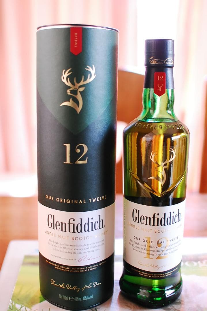 Glenfiddich 12年 スコッチウイスキー ＆フロム・ザ・バレルのセット