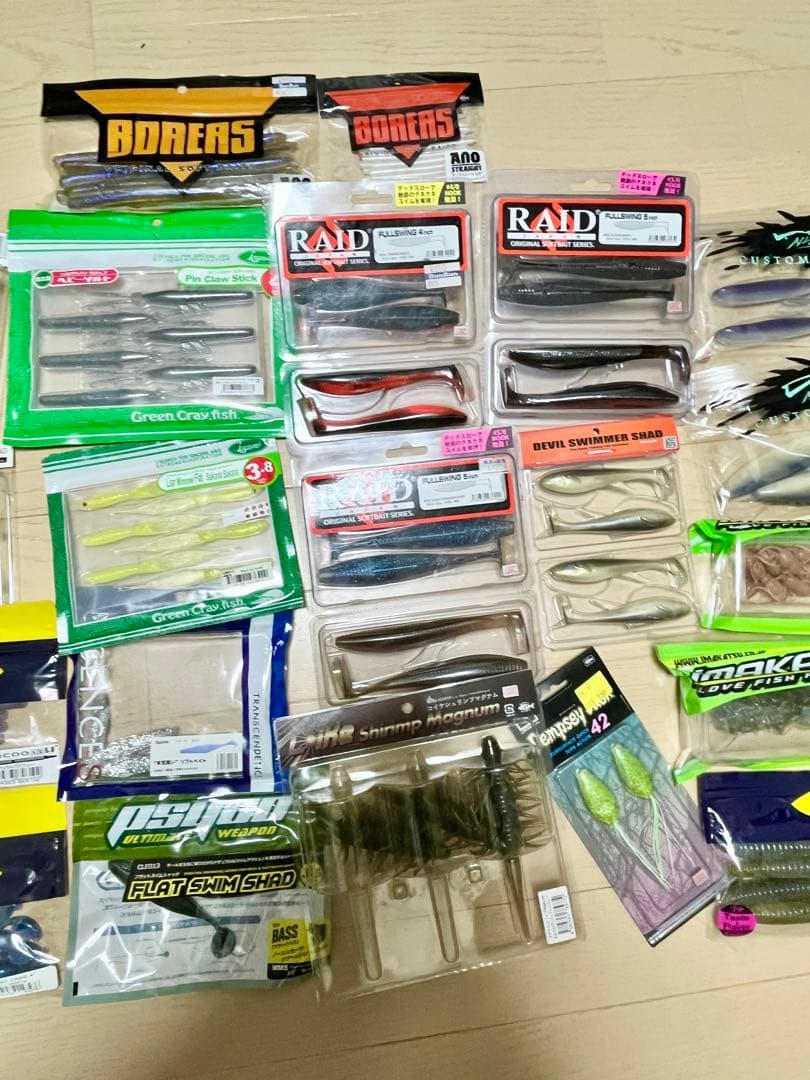 バス釣り引退セット　ジャッカル デプス drt イマカツ　など